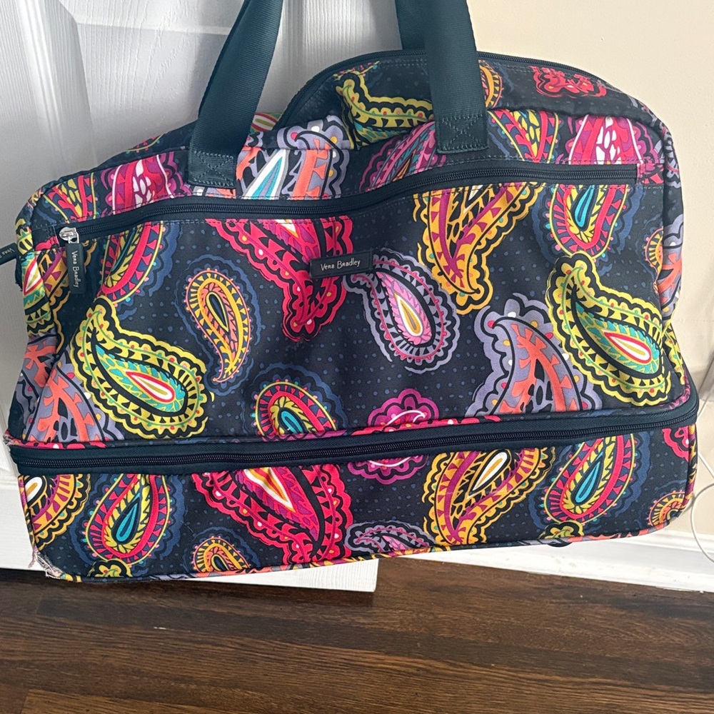 Vera Bradley Colorful Paisley Travel Bag